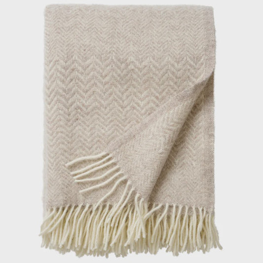 Lambswool Throw, ZigZag