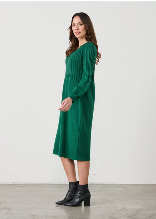HalfRib Knit & Puff sleeve OUTLET PRICE NO RETURNS