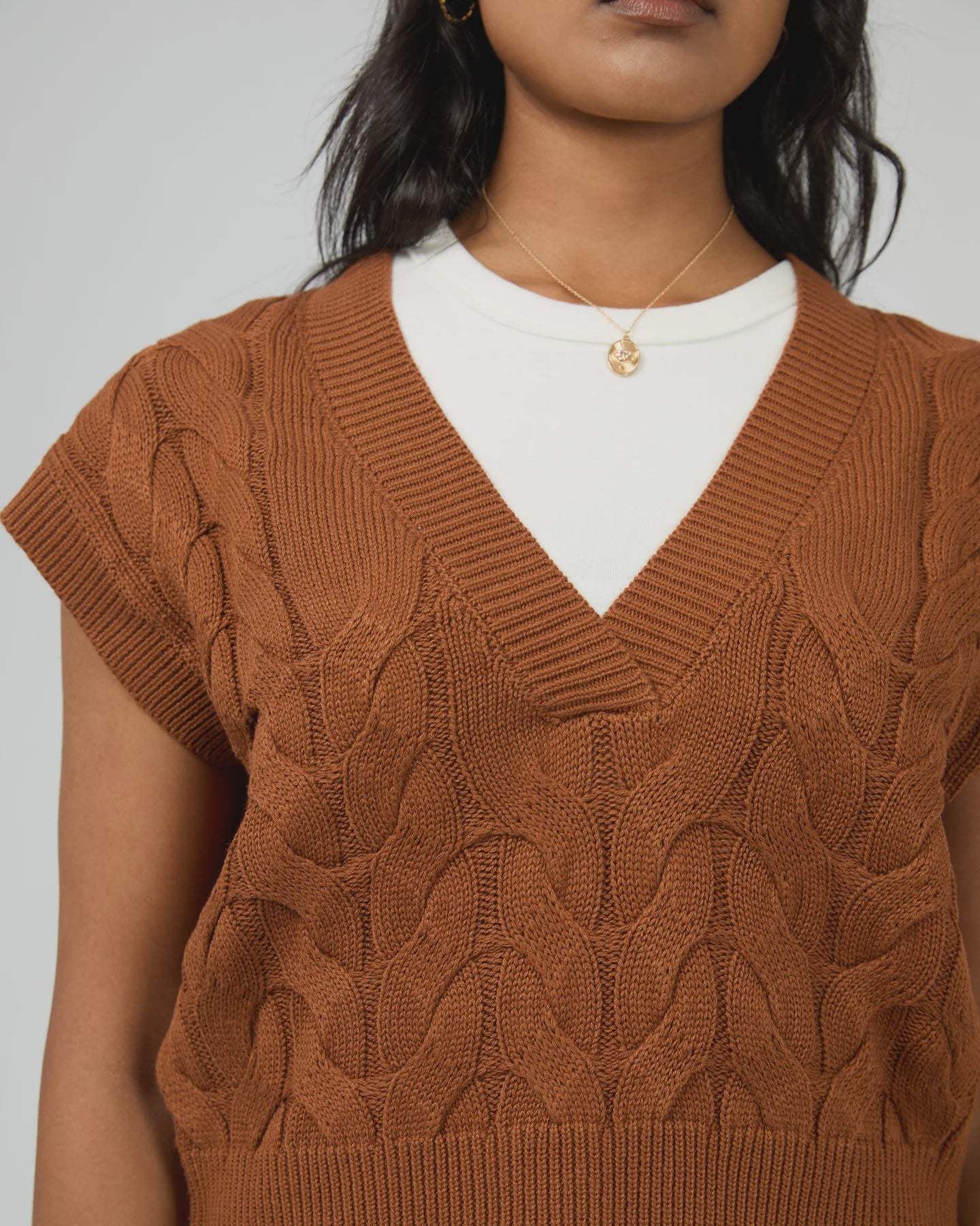 Brooklyn Vest, cinnamon