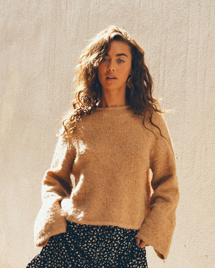 Cleo Knit, camel