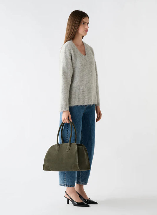 Whisper V Neck jumper