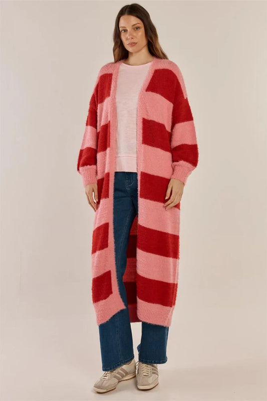 Franca long knit cardigan