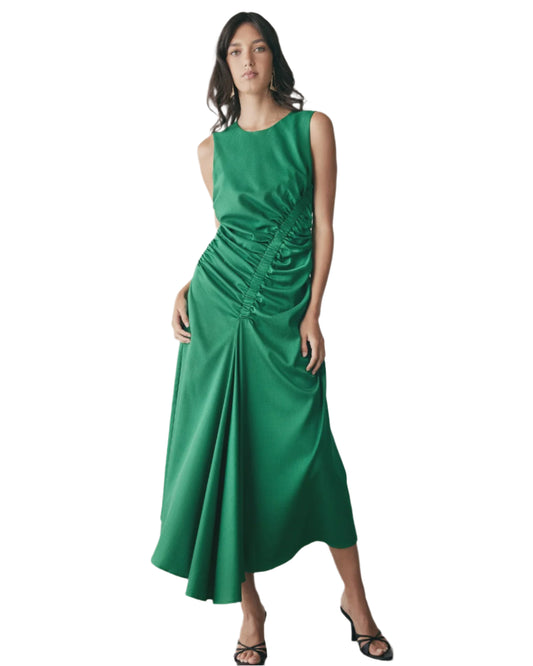 Misconcept dress, emerald