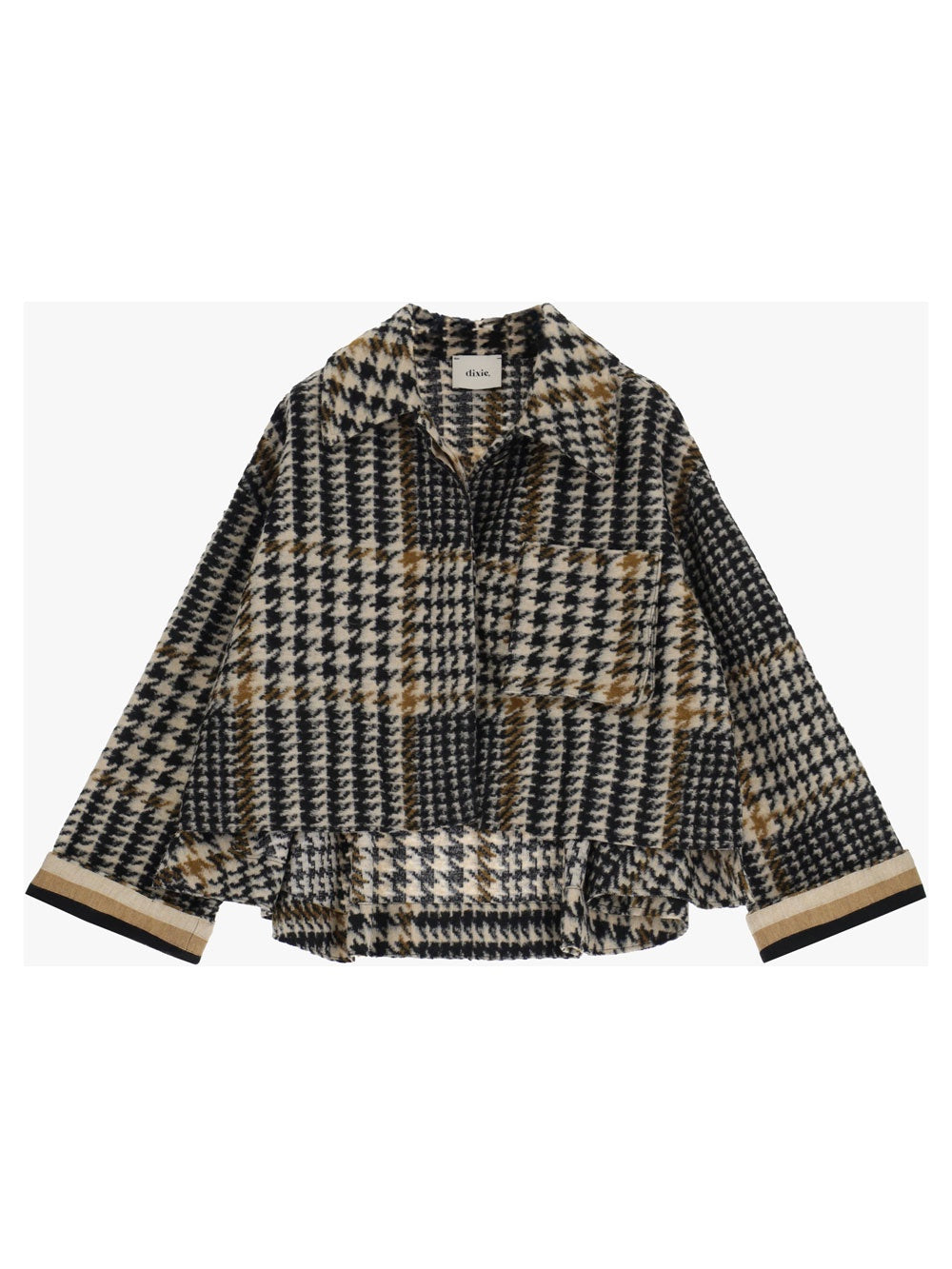 Cappotto houndstooth jacket
