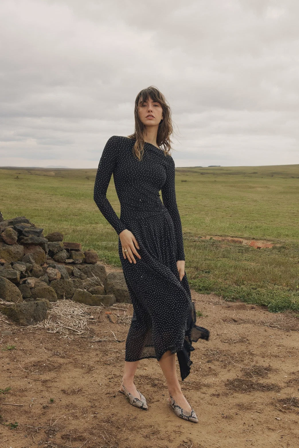 Sora studded dress