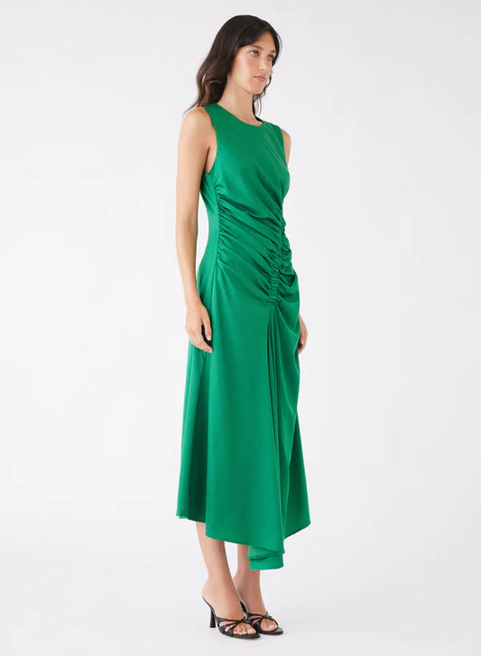 Misconcept dress, emerald