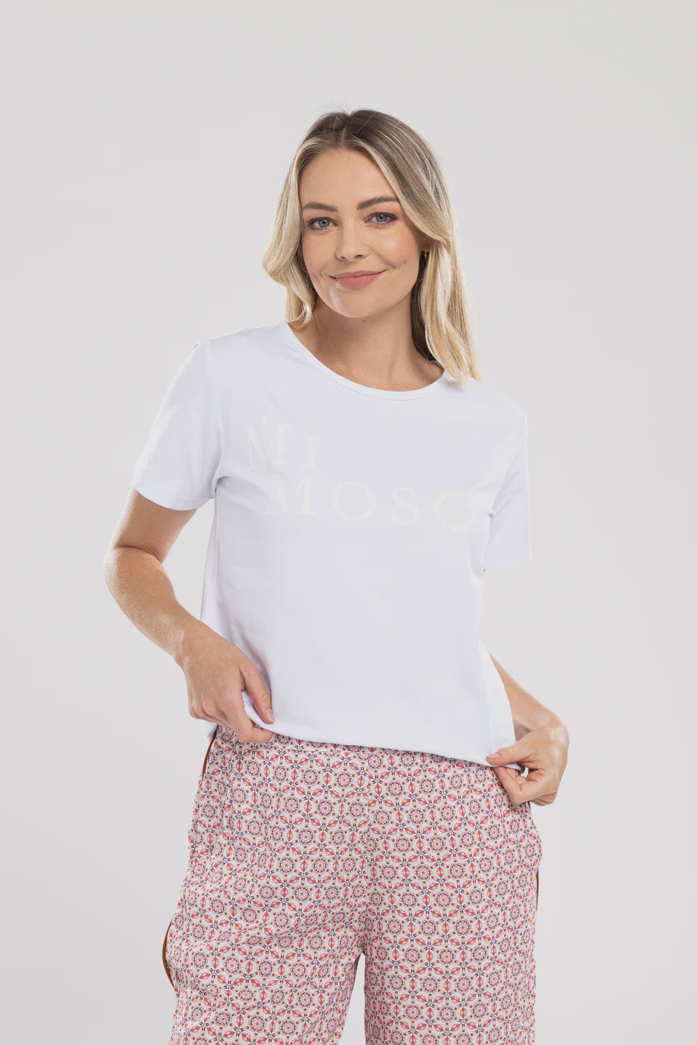 Ena Tee , white logo