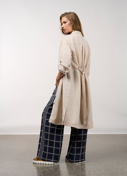 Aspect Trench coat dress
