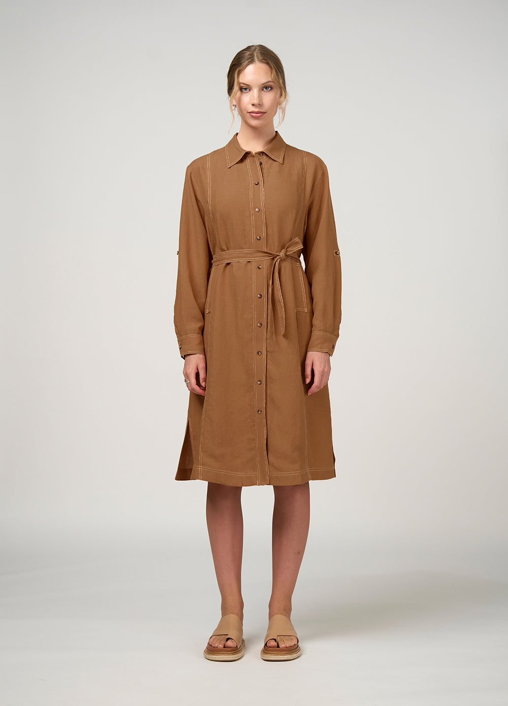 Aspect Trench coat dress