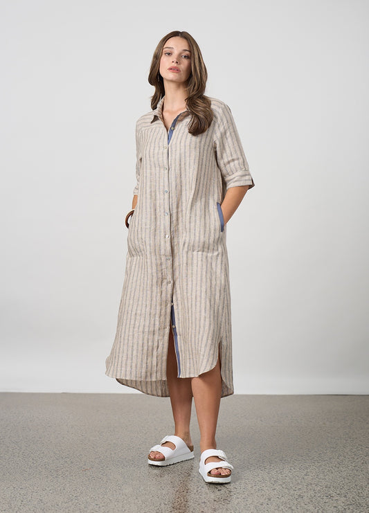 Interval Shirt Dress