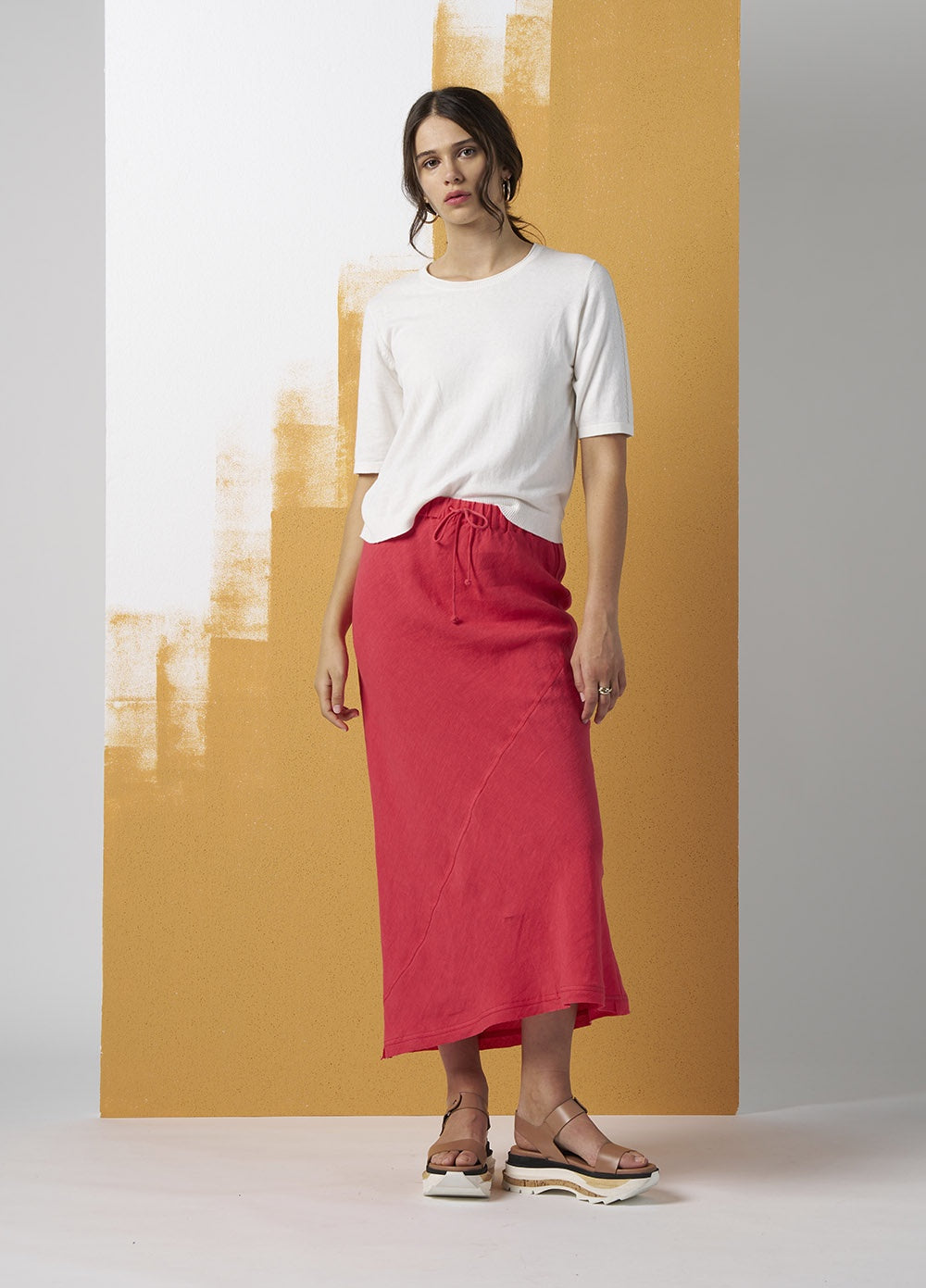 Echo skirt, watermelon