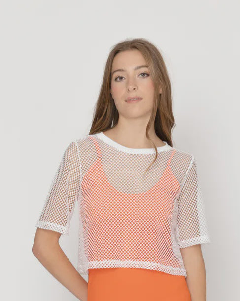 Arrow Mesh Top