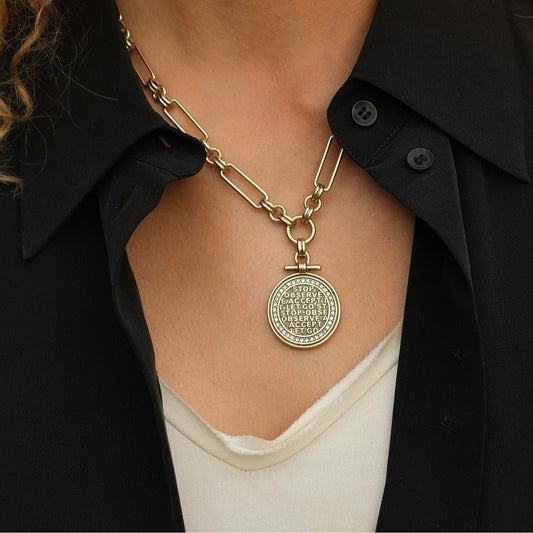 Necklace, Coins of Relief chain