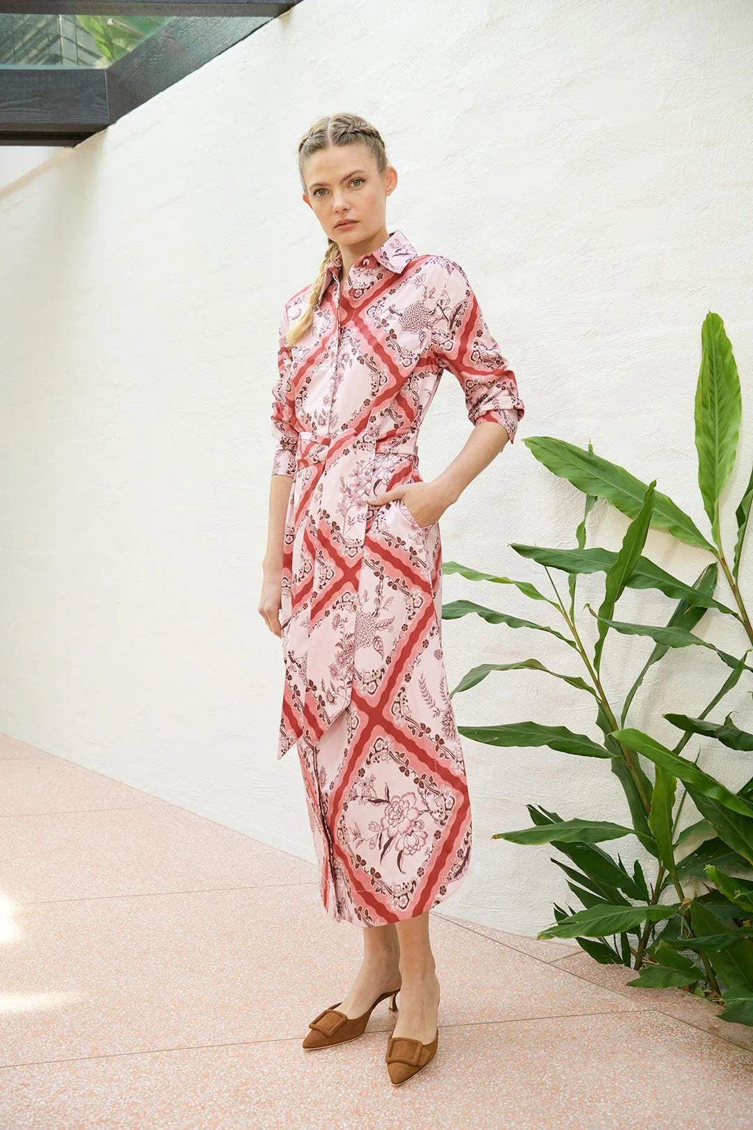 River Dahlia ankle dress