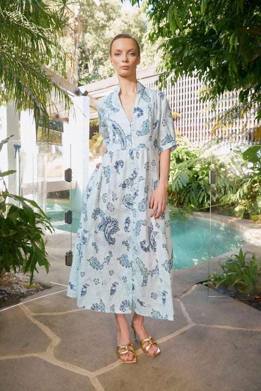 Tilda Woodstock ankle dress