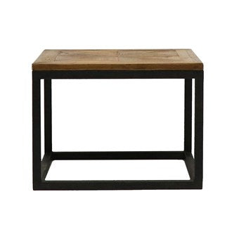 Pine Inlay side table