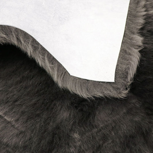 Sheepskin, charcoal