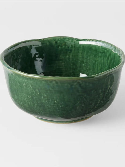 Oribe Green Round Bowl