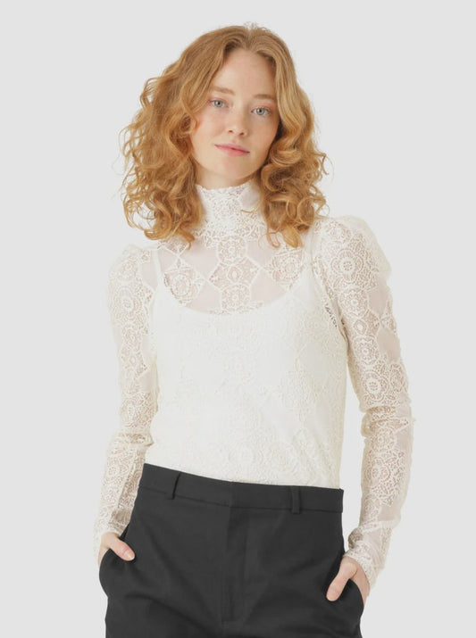 Dalia Blouse, lace OUTLET PRICE NO RETURNS
