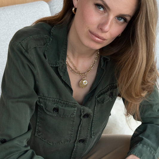 Earring, Creol thick classic