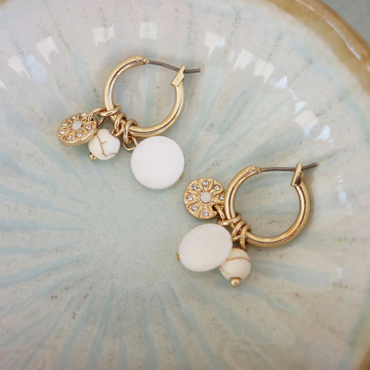 Earring, solstice bunch