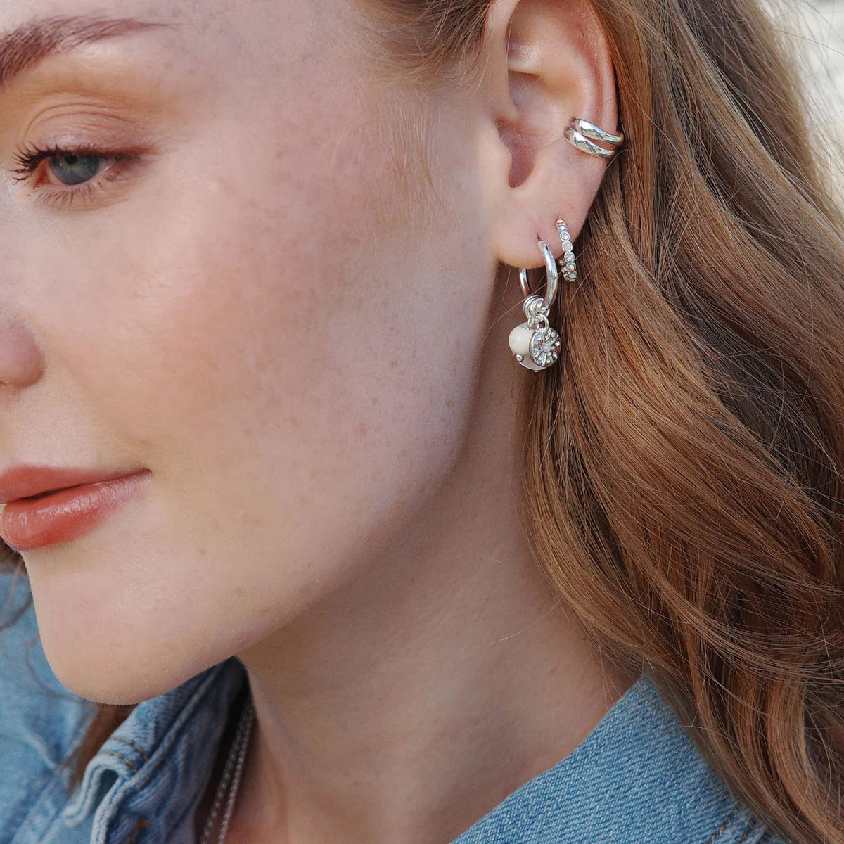 Earring, solstice bunch