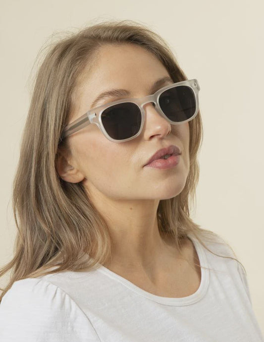 Mia frosted clear sunglasses