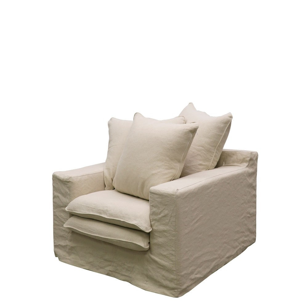 Keely Armchair - oatmeal