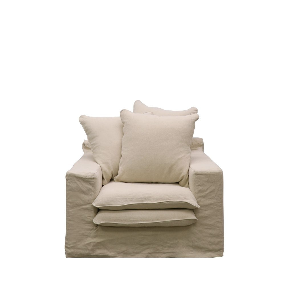 Keely Armchair - oatmeal