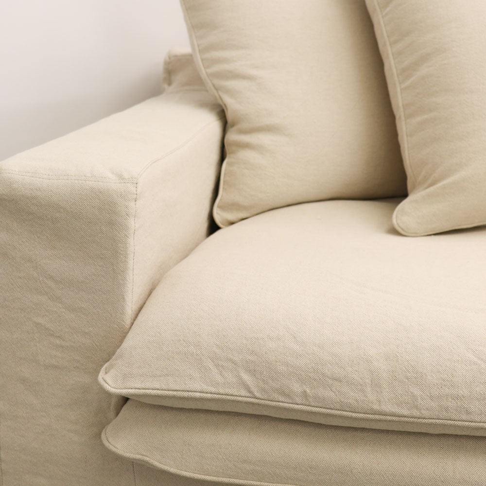 Keely 3 seater - oatmeal