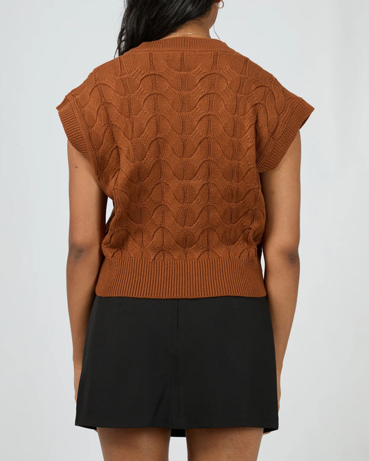 Brooklyn Vest, cinnamon