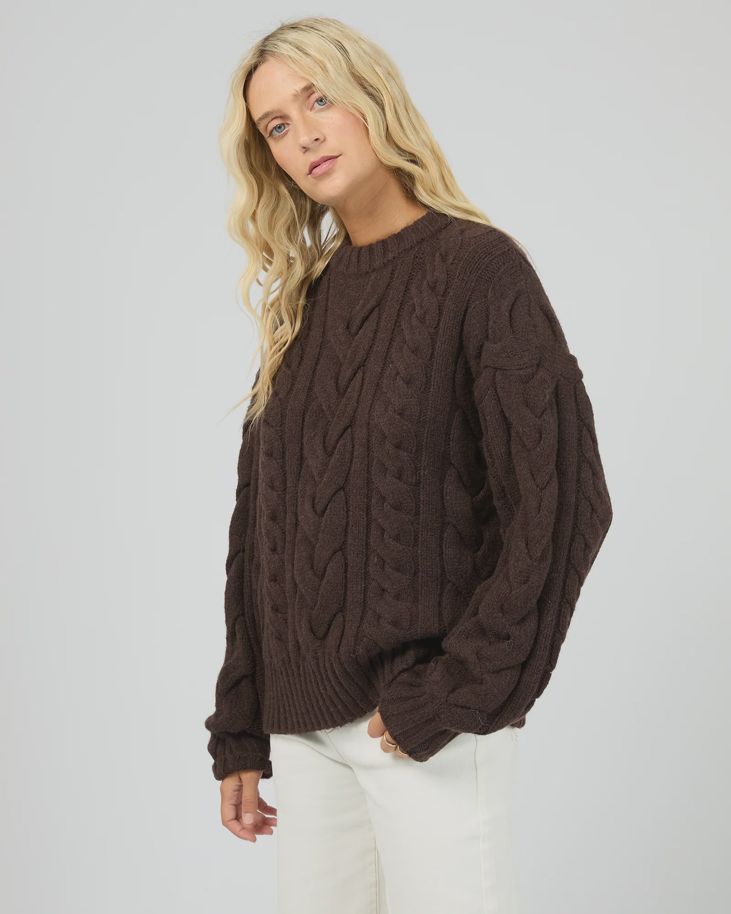 Higgins cable knit