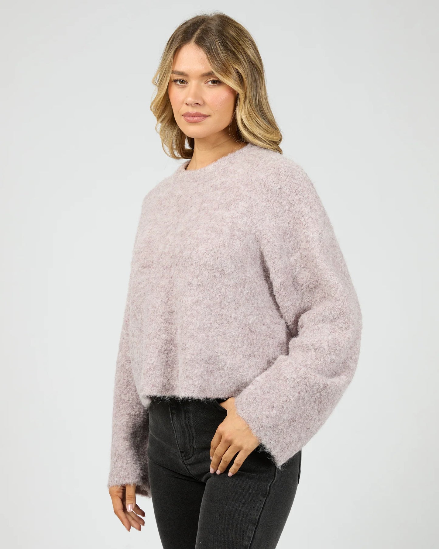 Billie boucle knit