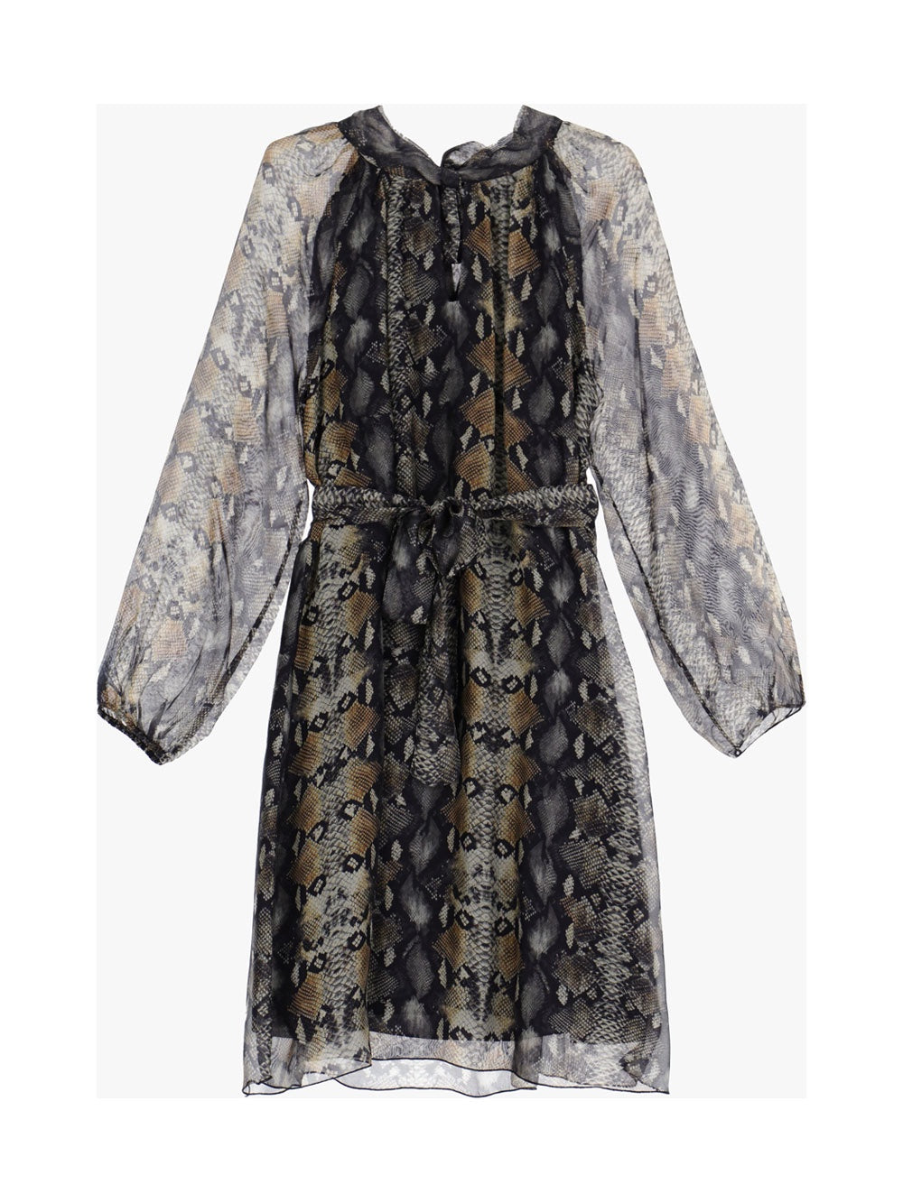 Abito Snakeskin shift dress