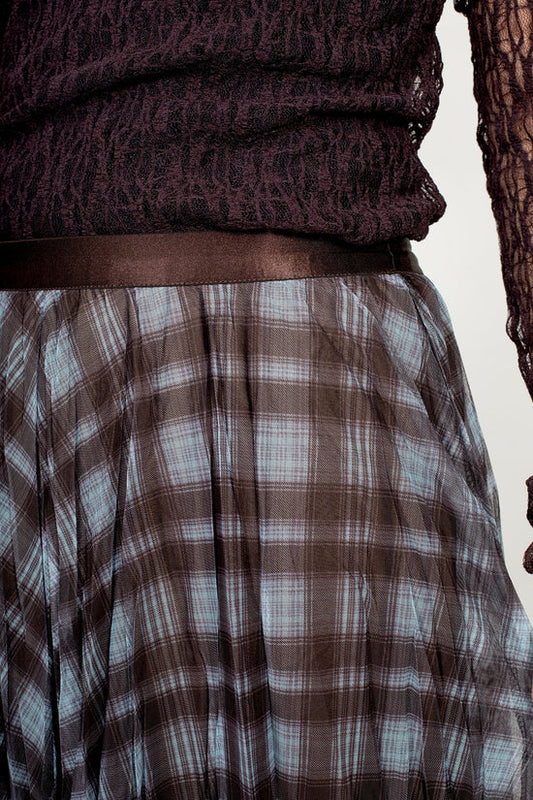 Plaid skirt