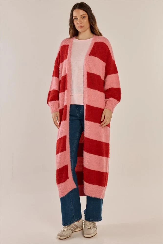 Franca long knit cardigan