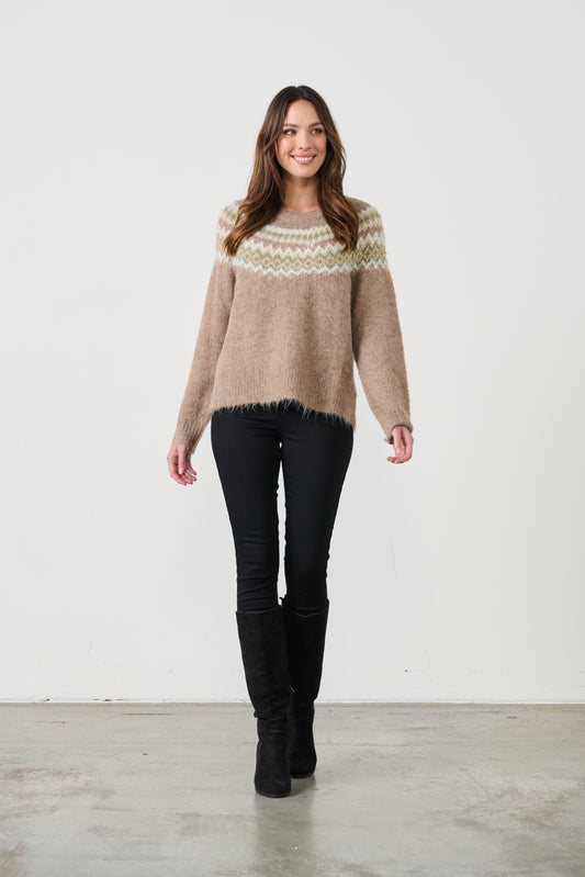 Zig Zag knit jumper