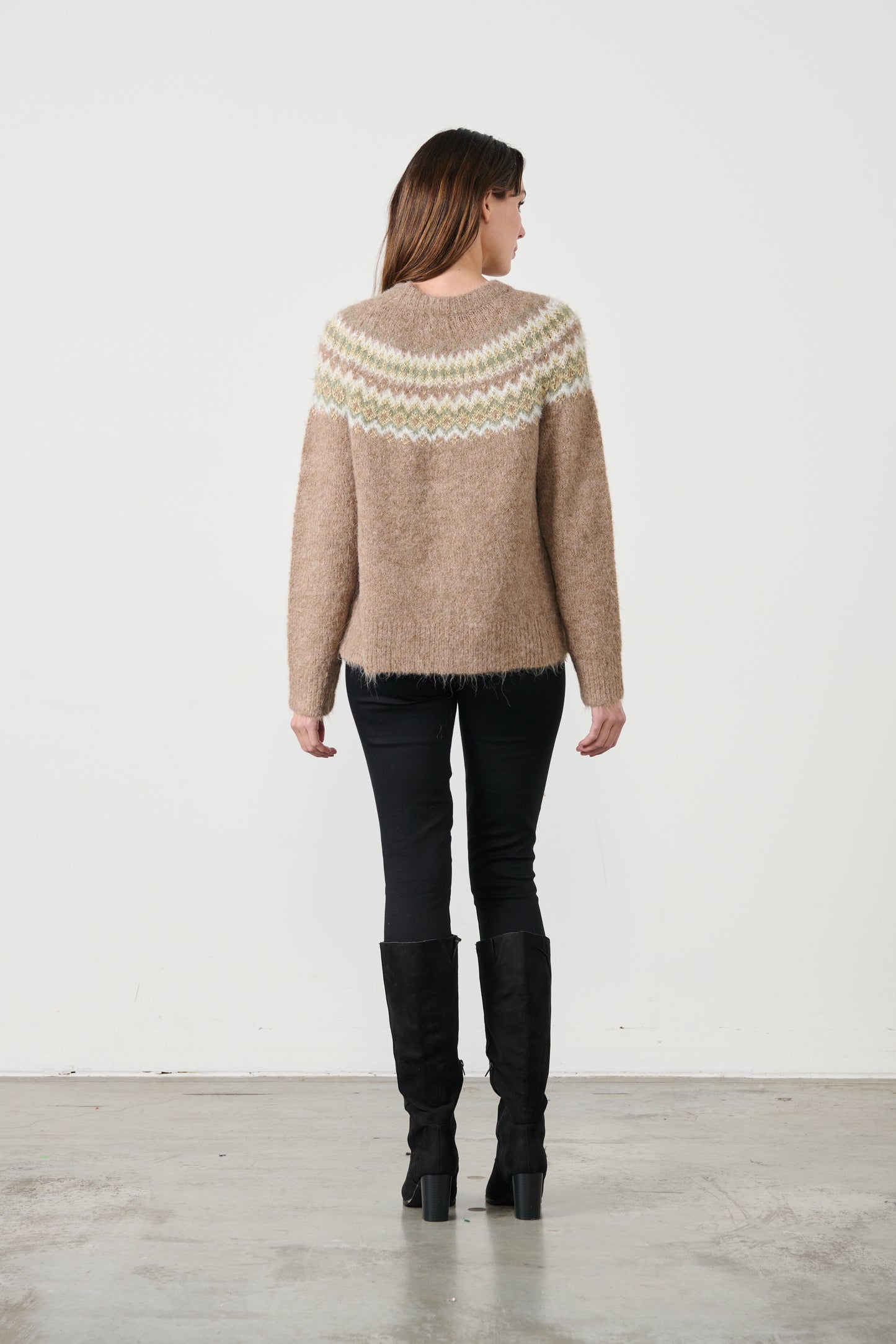 Zig Zag knit jumper