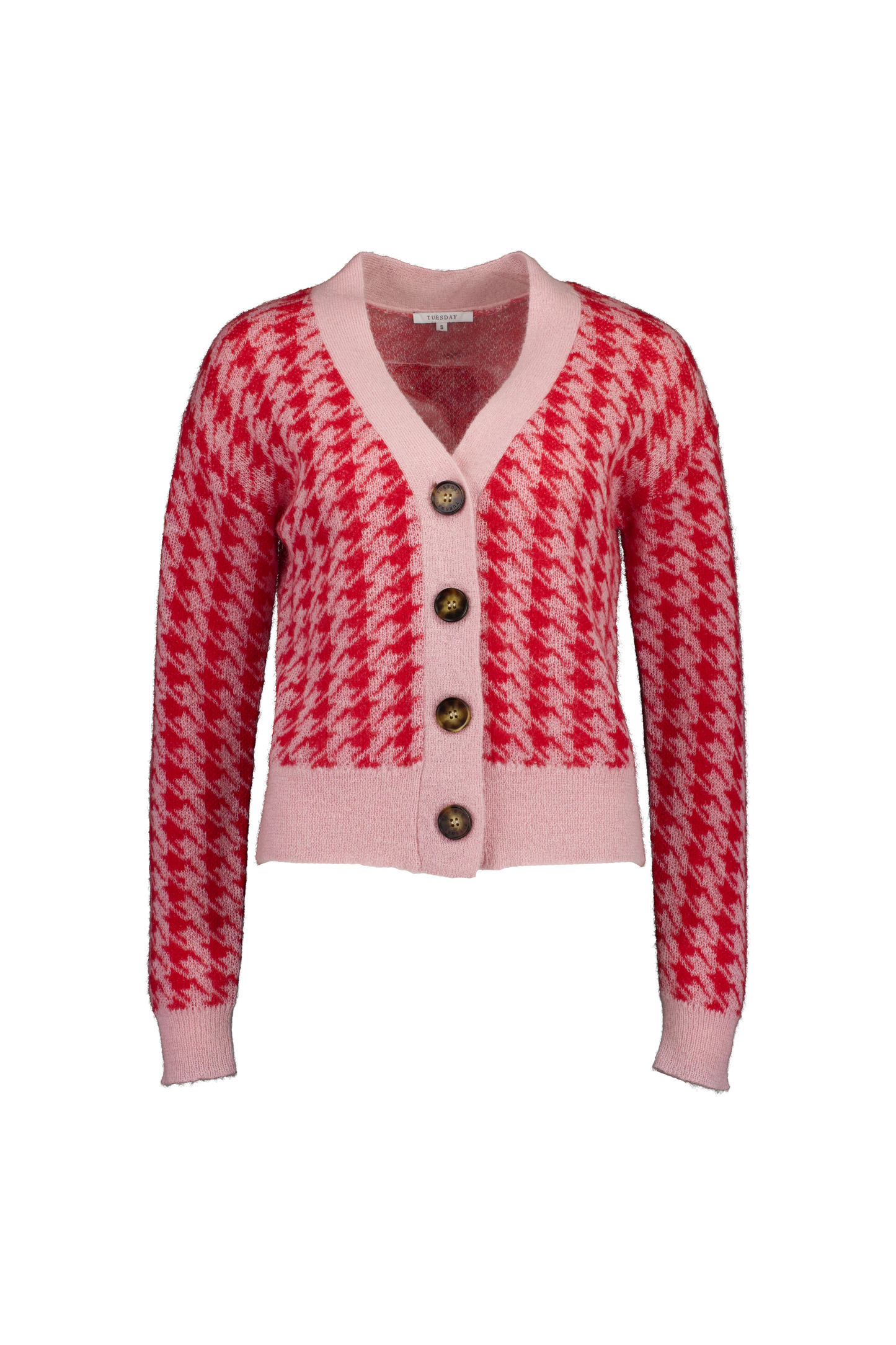 Houndstooth Cardi