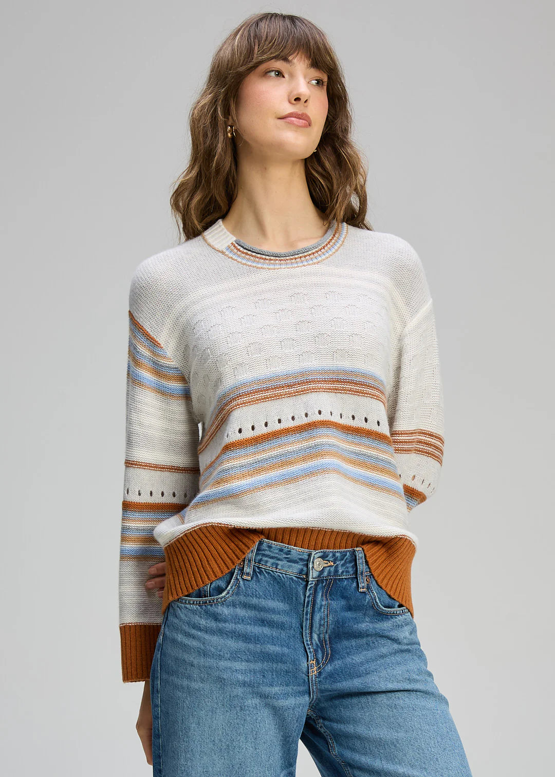 Stripe Pop jumper