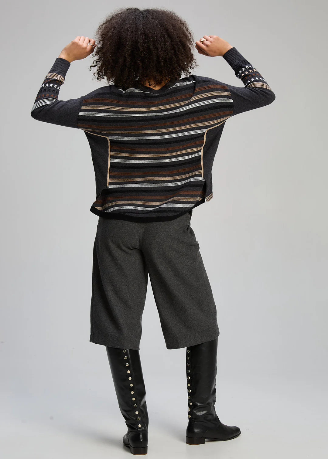 Textured Swing Jumper