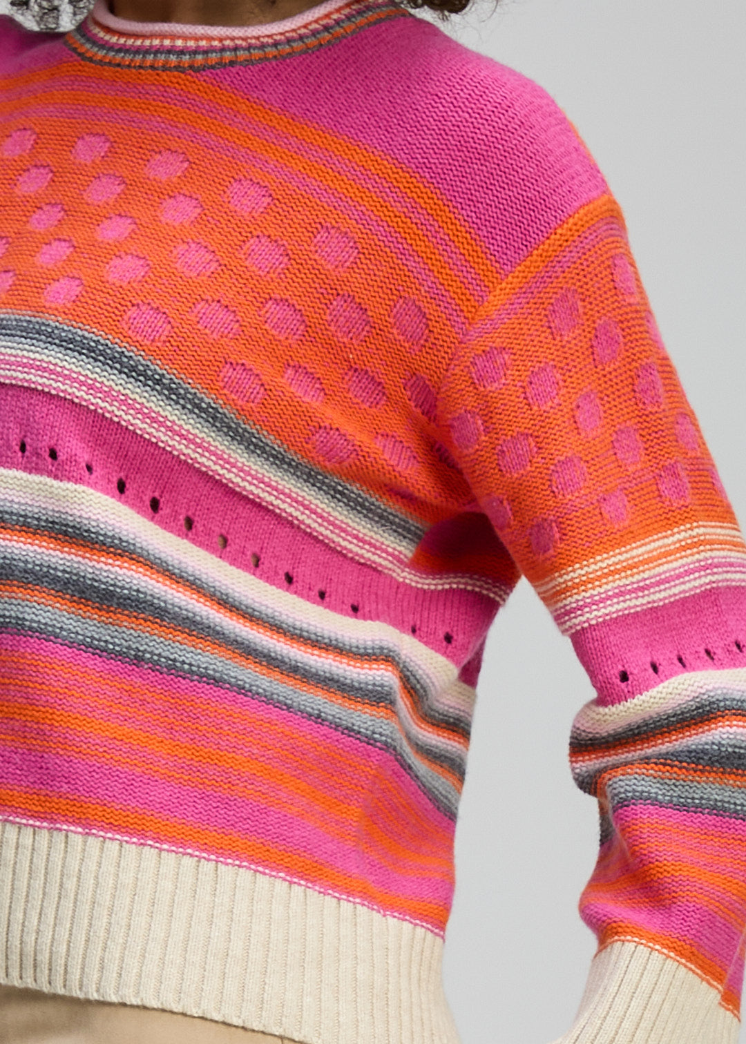 Stripe Pop jumper