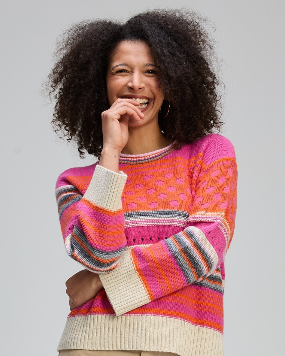 Stripe Pop jumper