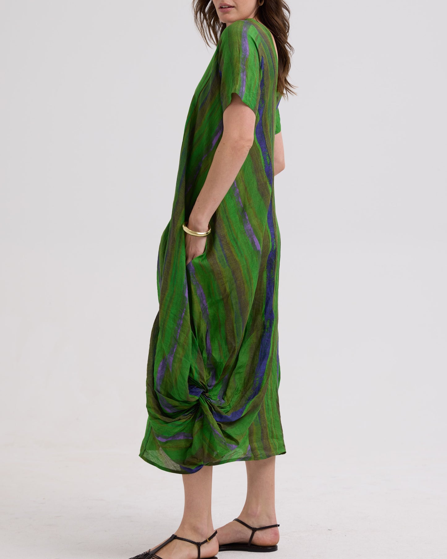 Painted Linen dress