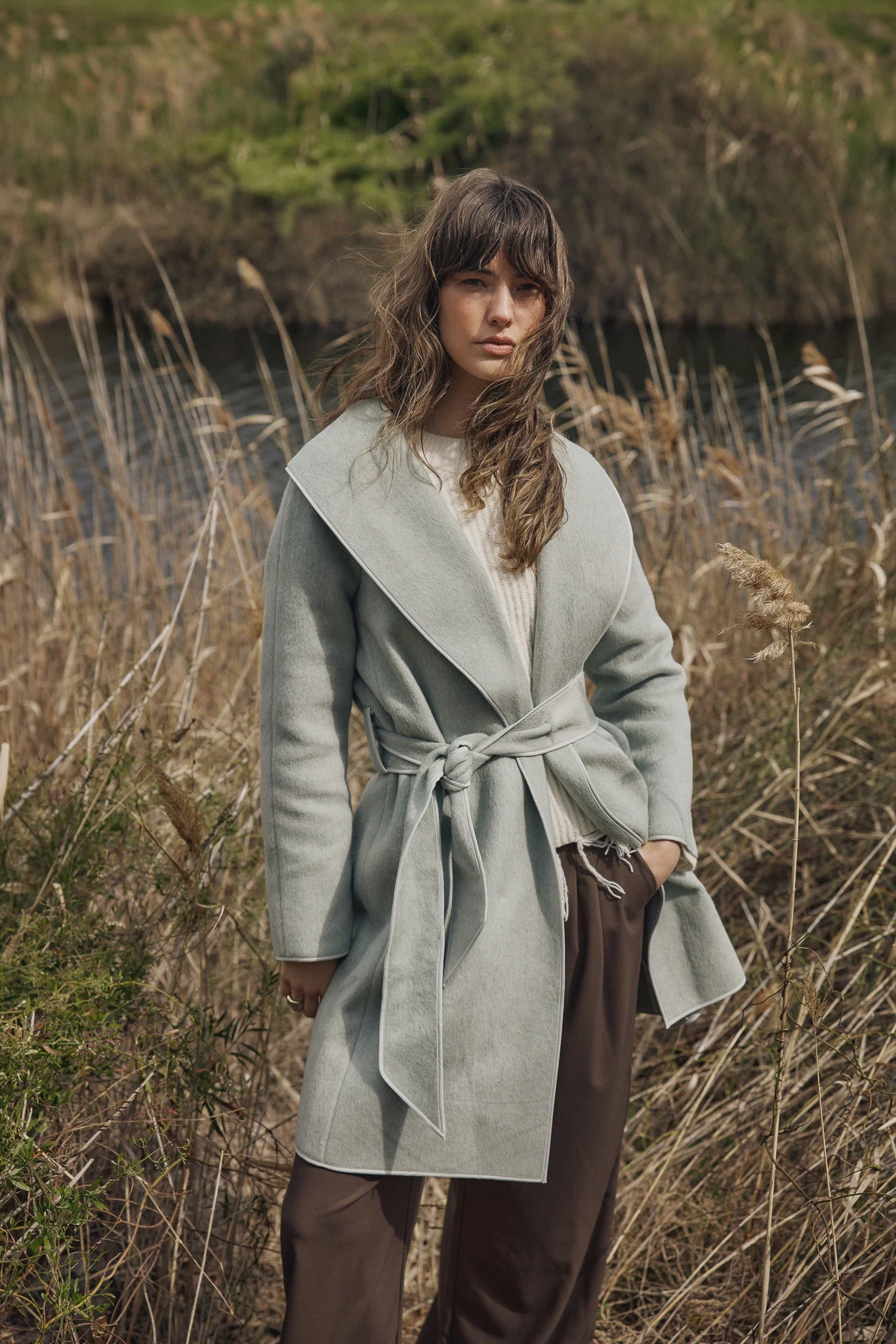 Fern Wool Blend Coat