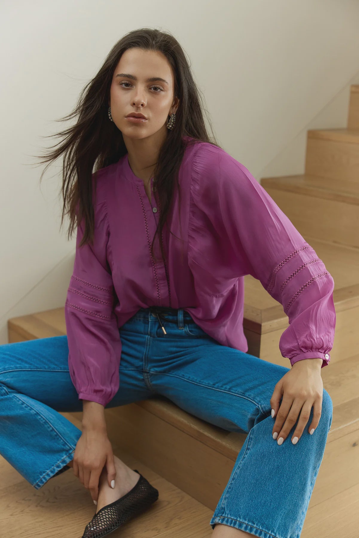 Nic trim blouse