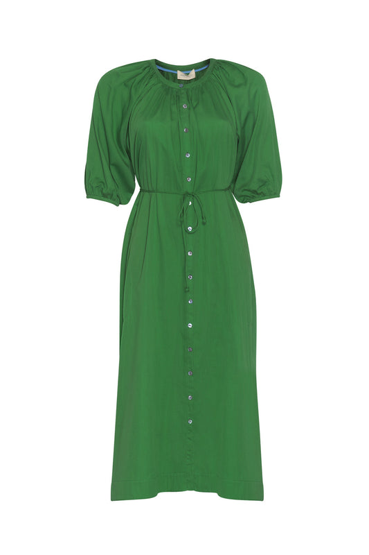 Wistful dress, Kelly green