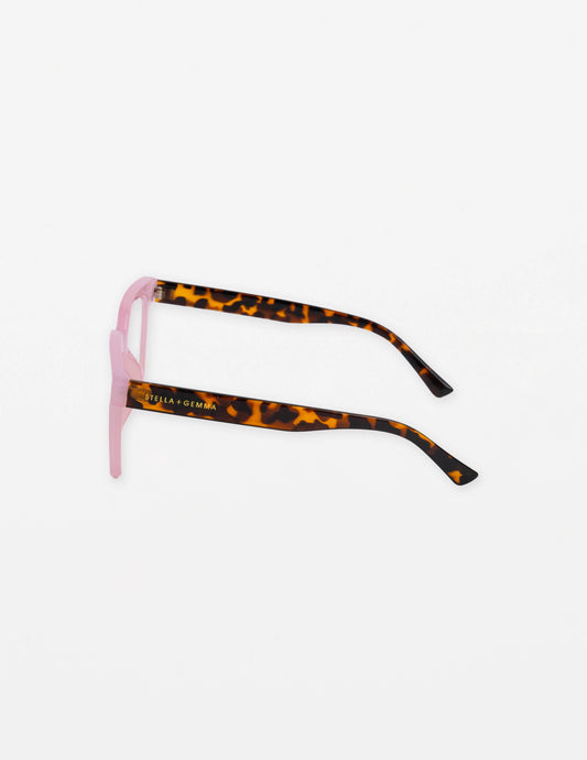 Glasses, Milan blush tort