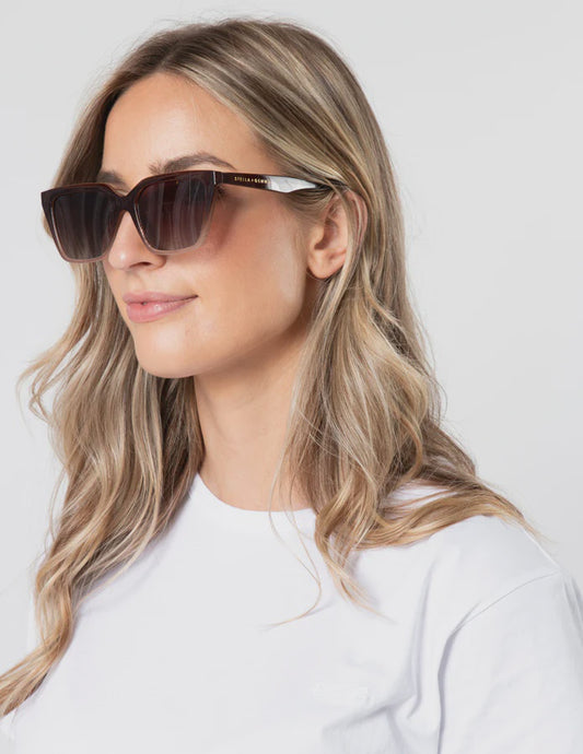 Willow brown gradient sunglasses