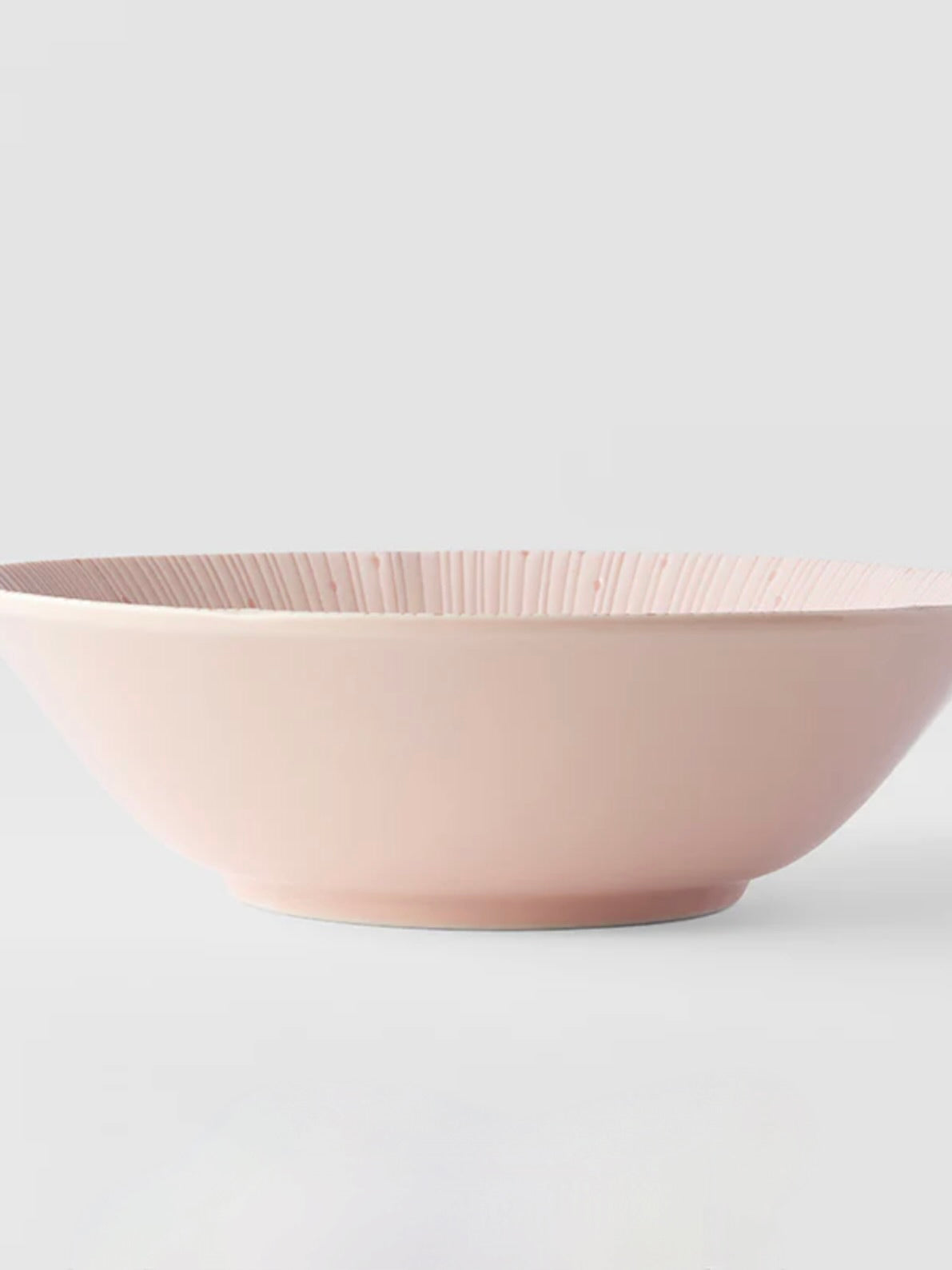 Ice Pink Open Bowl
